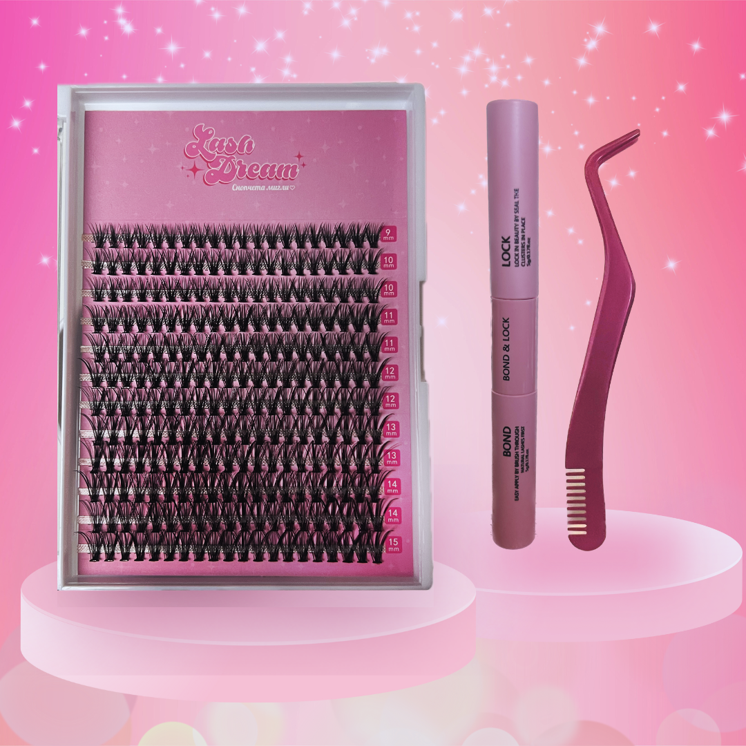 Angel натурален Комплект за миглопластика от вкъщи Lash Dream